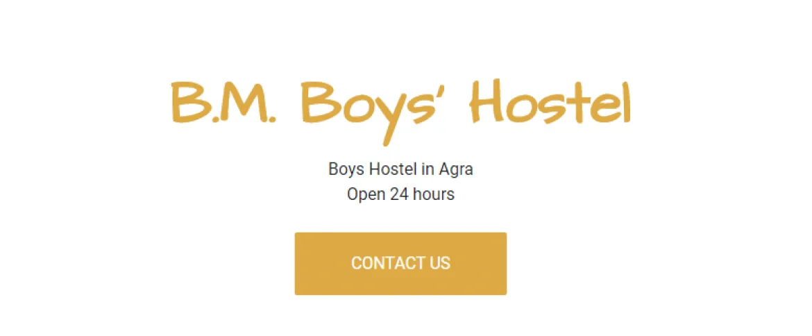 B.M. Boys' Hostel