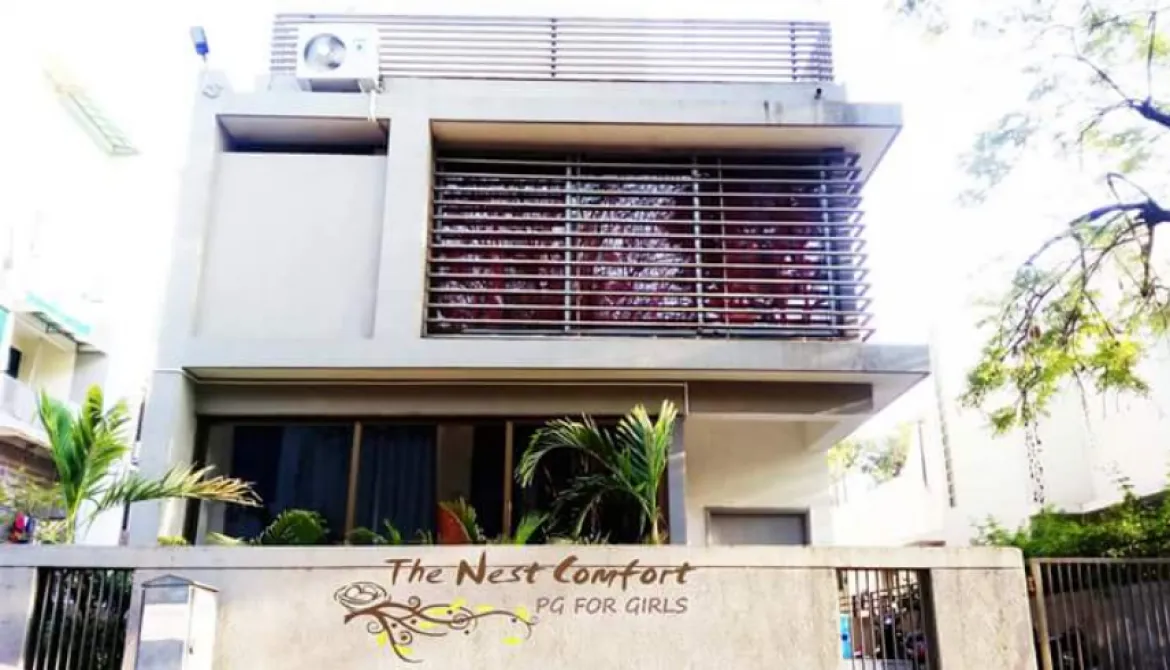 The nest comfort pg for girls in Ambawadi,Ahmedabad,Gujarat