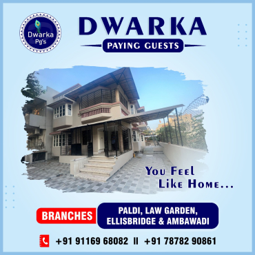Dwarka Boys PG like home near nagri hospital, Ellis Bridge, Ahmedabad, Gujarat